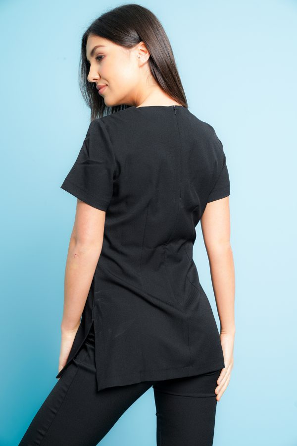 Black Karla Diamante Tunic