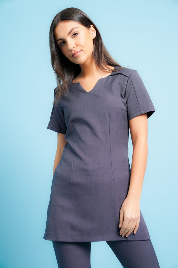 Grey Karla Diamante Tunic