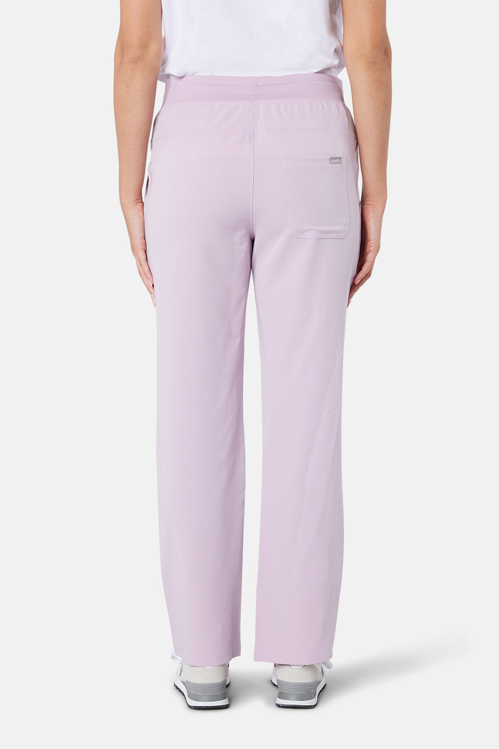 Blush Pink Arlo Straight Leg Scrub Trouser - Beh-Arlo