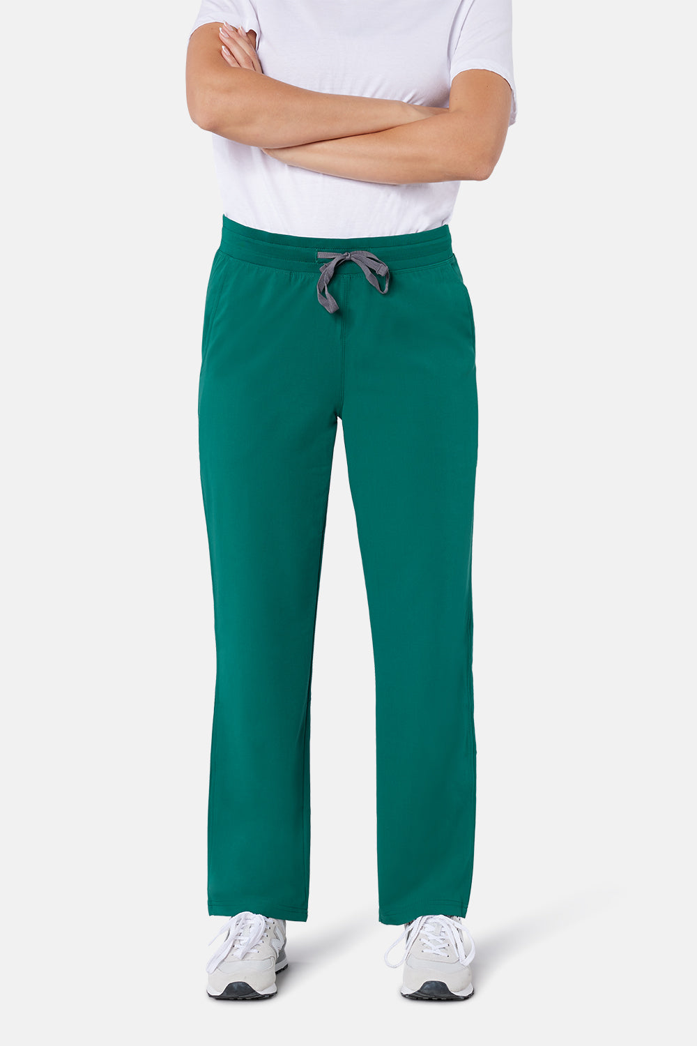 Hunter Green Arlo Straight Leg Scrub Trouser - Beh-Arlo