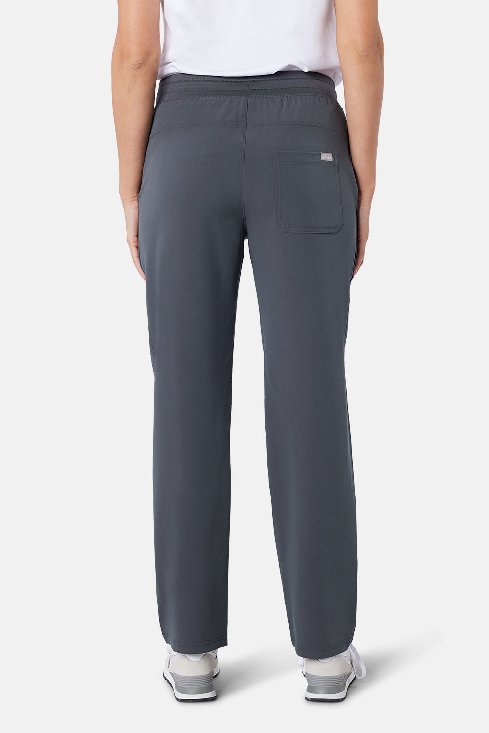 Pewter Arlo Straight Leg Scrub Trouser - Beh-Arlo