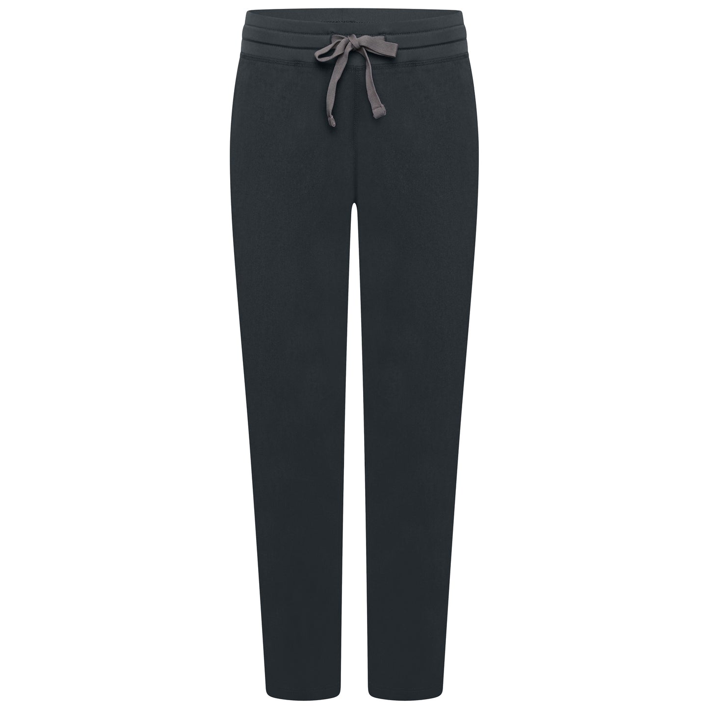 Soft Black Arlo Straight Leg Scrub Trouser - Beh-4956