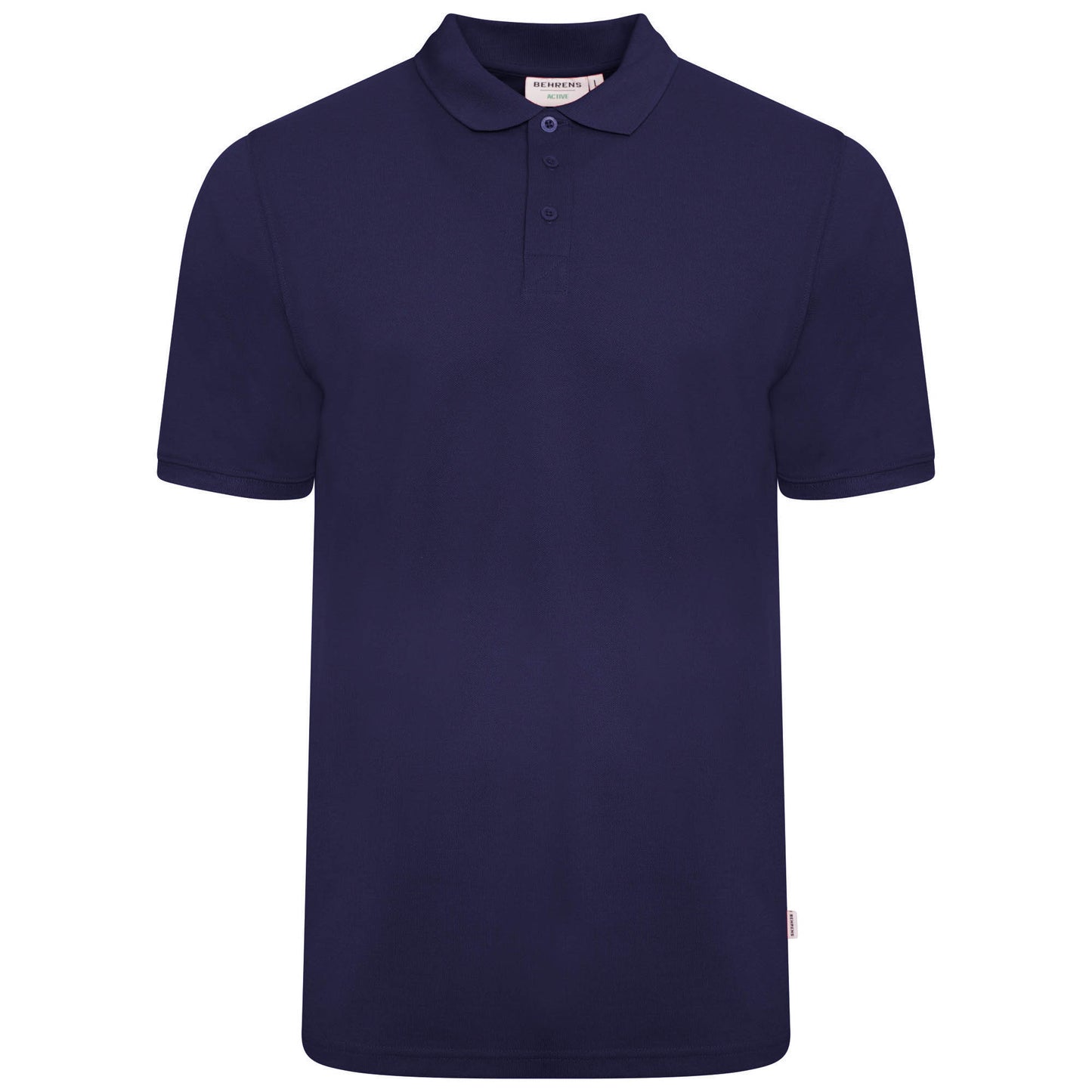 Dark Navy Pique Mens Polo