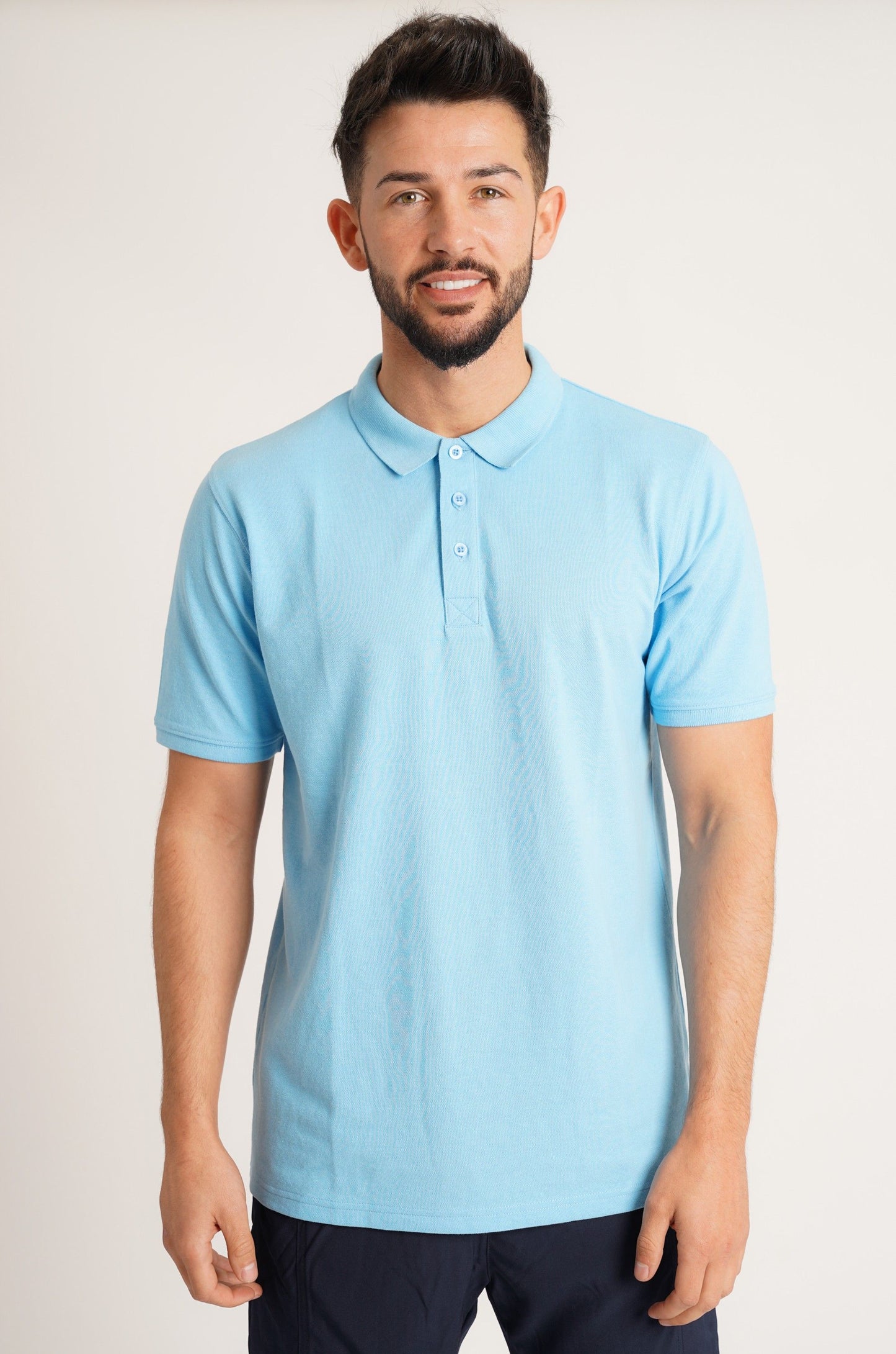 Sky Pique Mens Polo