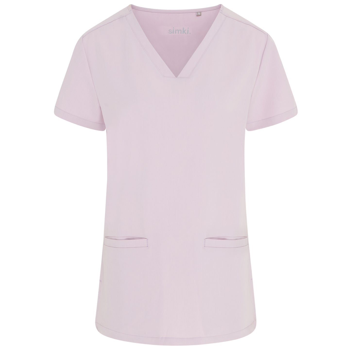 Blush Pink Ari Two Pocket Scrub Top - Beh-Ari