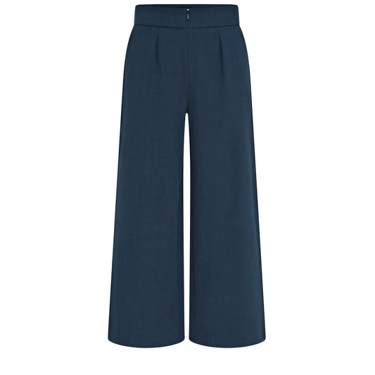 Navy Ivy Culotte Trouser