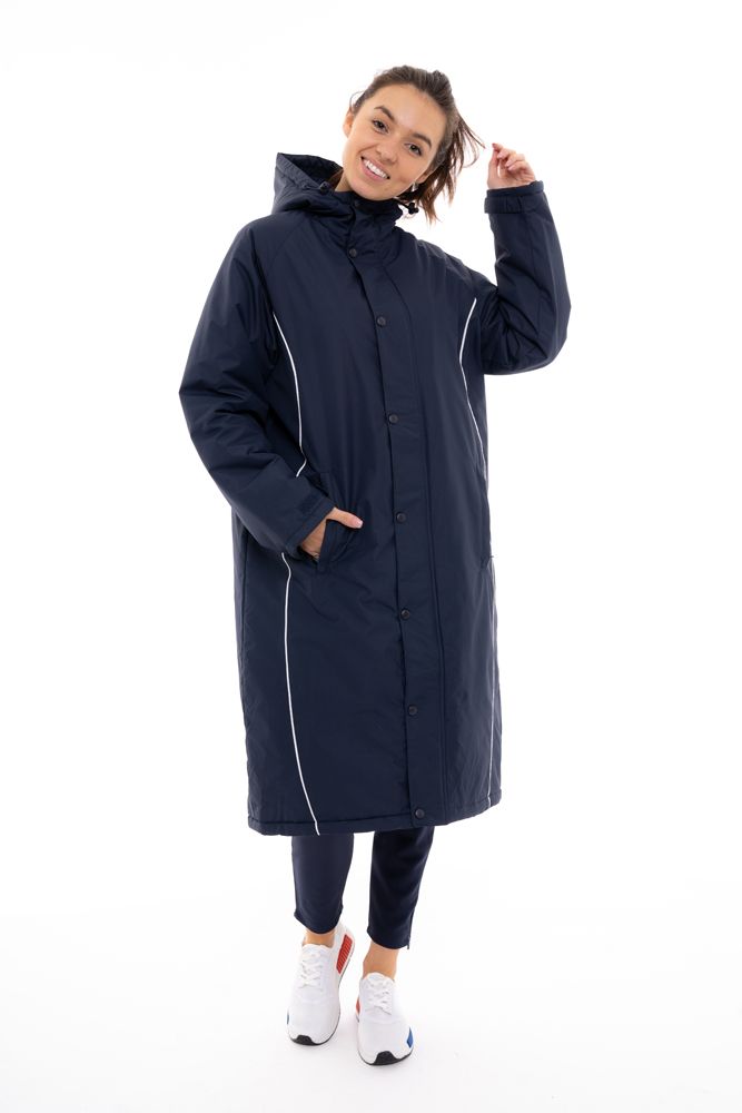 Navy/Silver Sub Coat