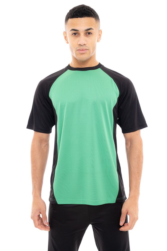 Black/Emerald Training Tee