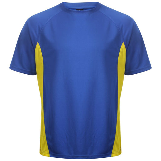 Royal/Yellow Training Tee