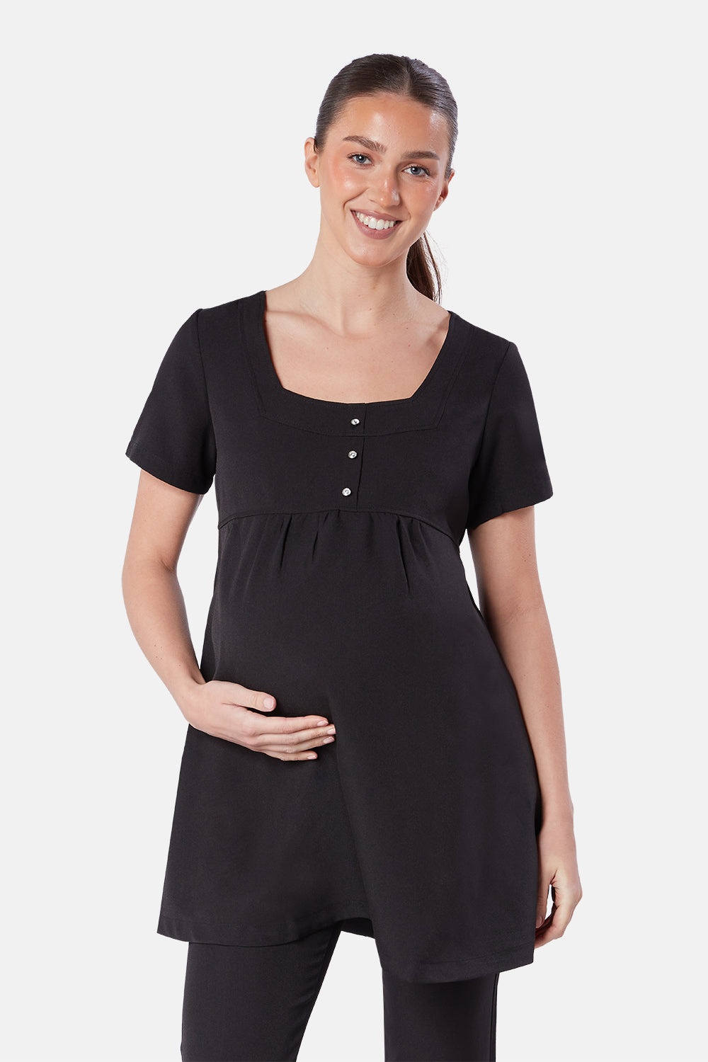 Black Chloe Tunic