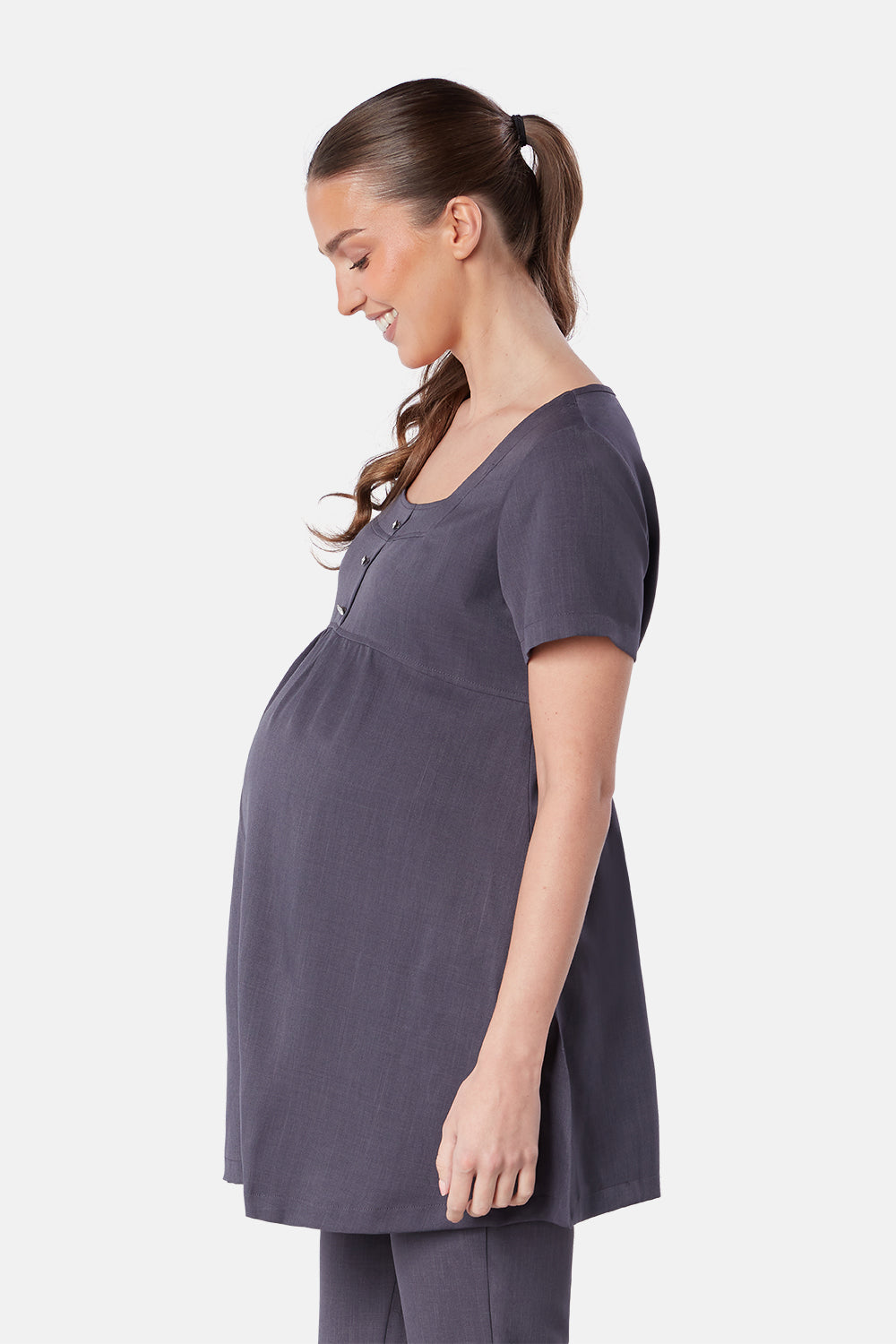Grey Chloe Tunic