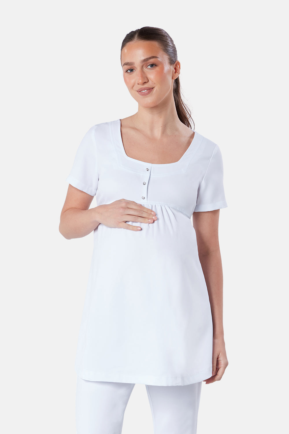 White Chloe Tunic