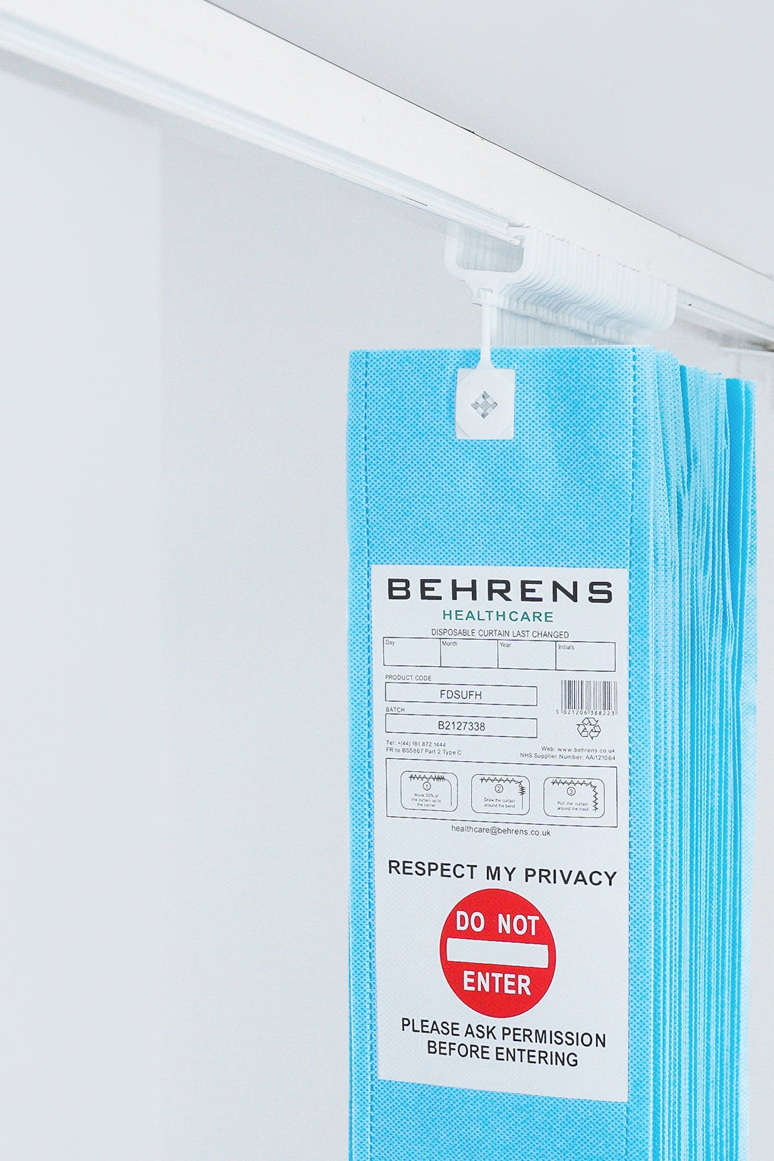 Sky FR Disposable Curtain - UFH Hooks