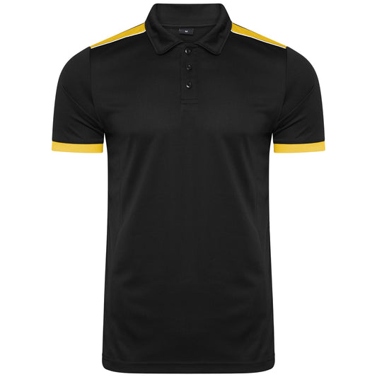 Black/Amber Heritage Polo