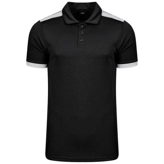 Black/Silver Heritage Polo