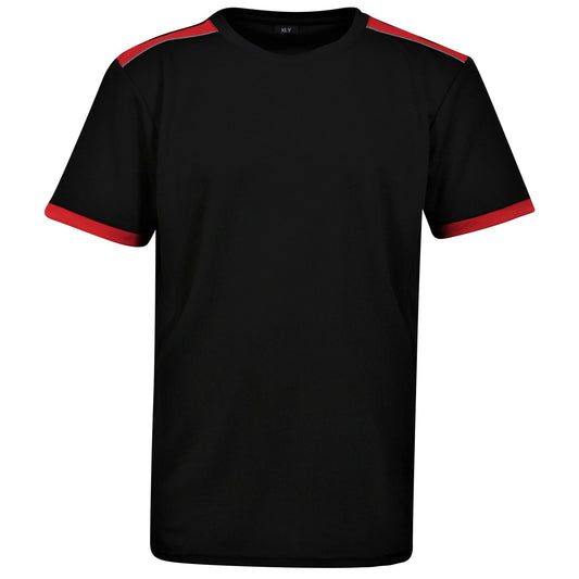 Black/Red Heritage Tee