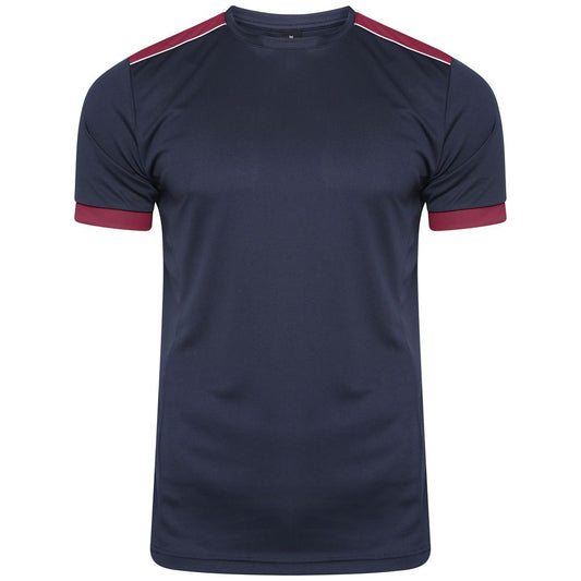 Navy/Maroon Heritage Tee