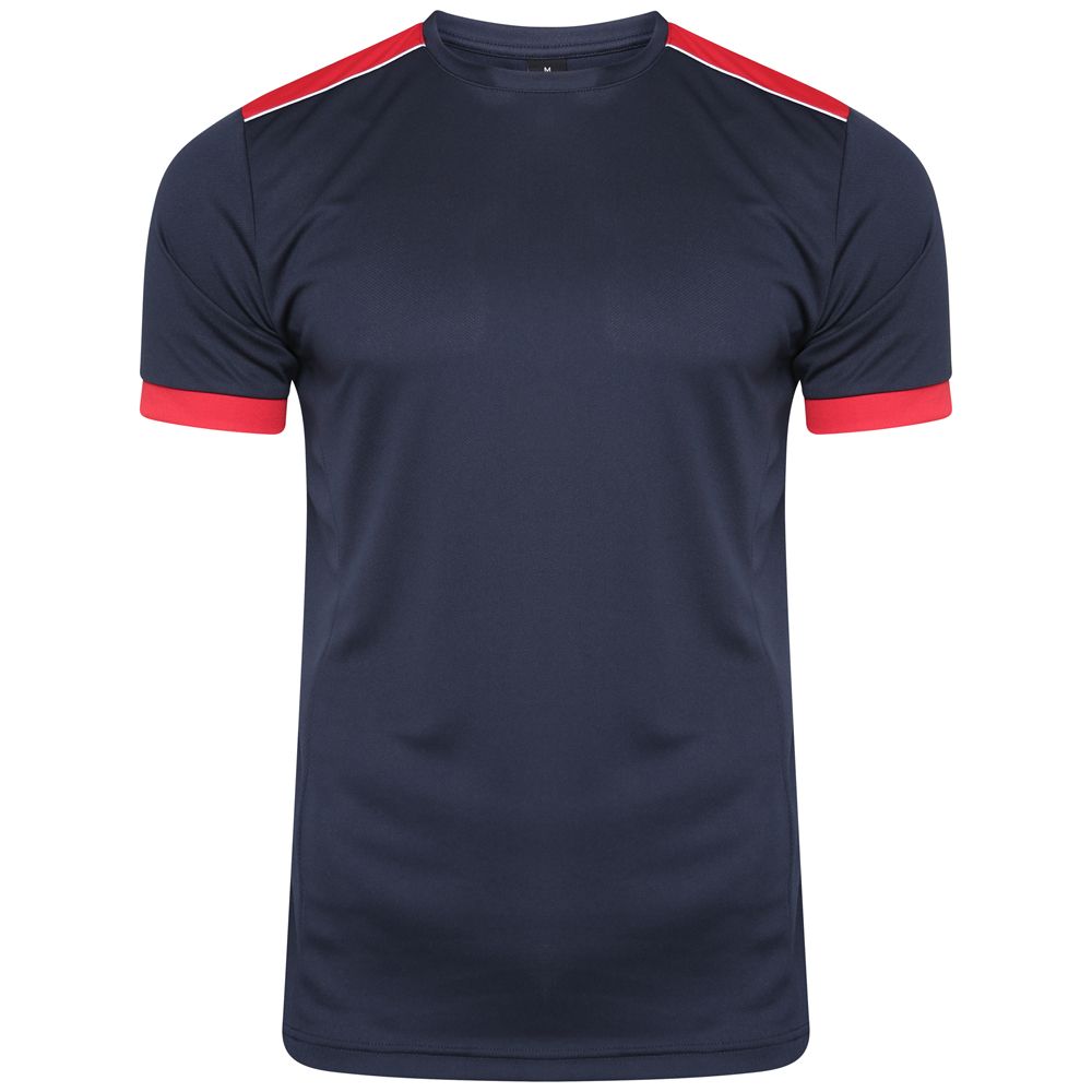 Navy/Red Heritage Tee