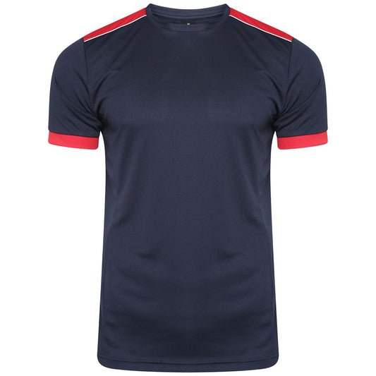 Navy/Red Heritage Tee