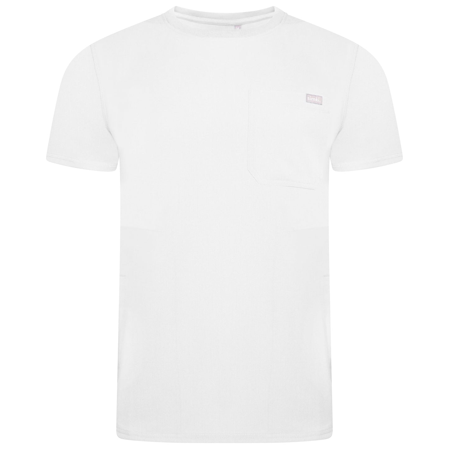 White Miles Scrub Top - Beh-4951