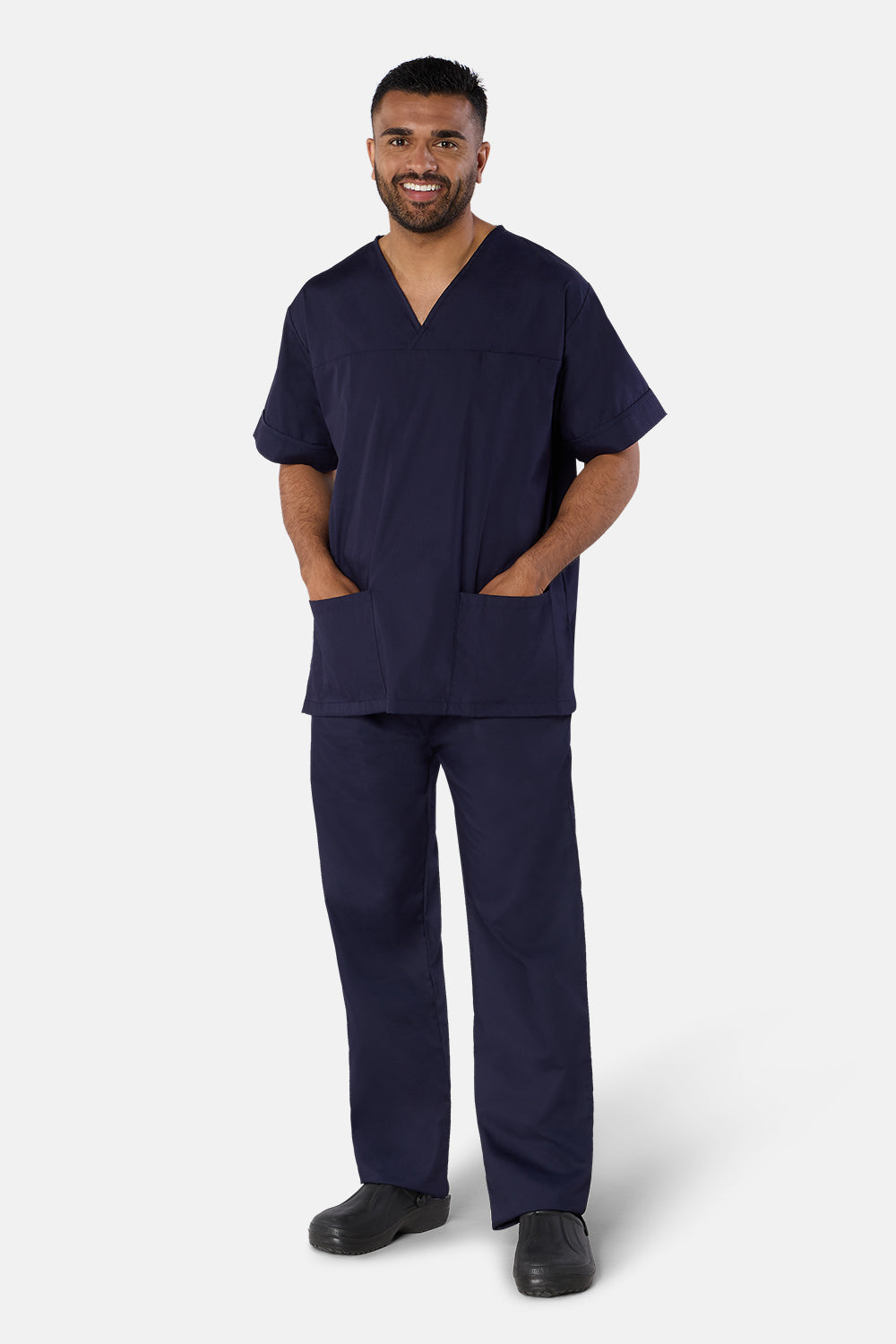 Navy Lightweight Scrub Trouser