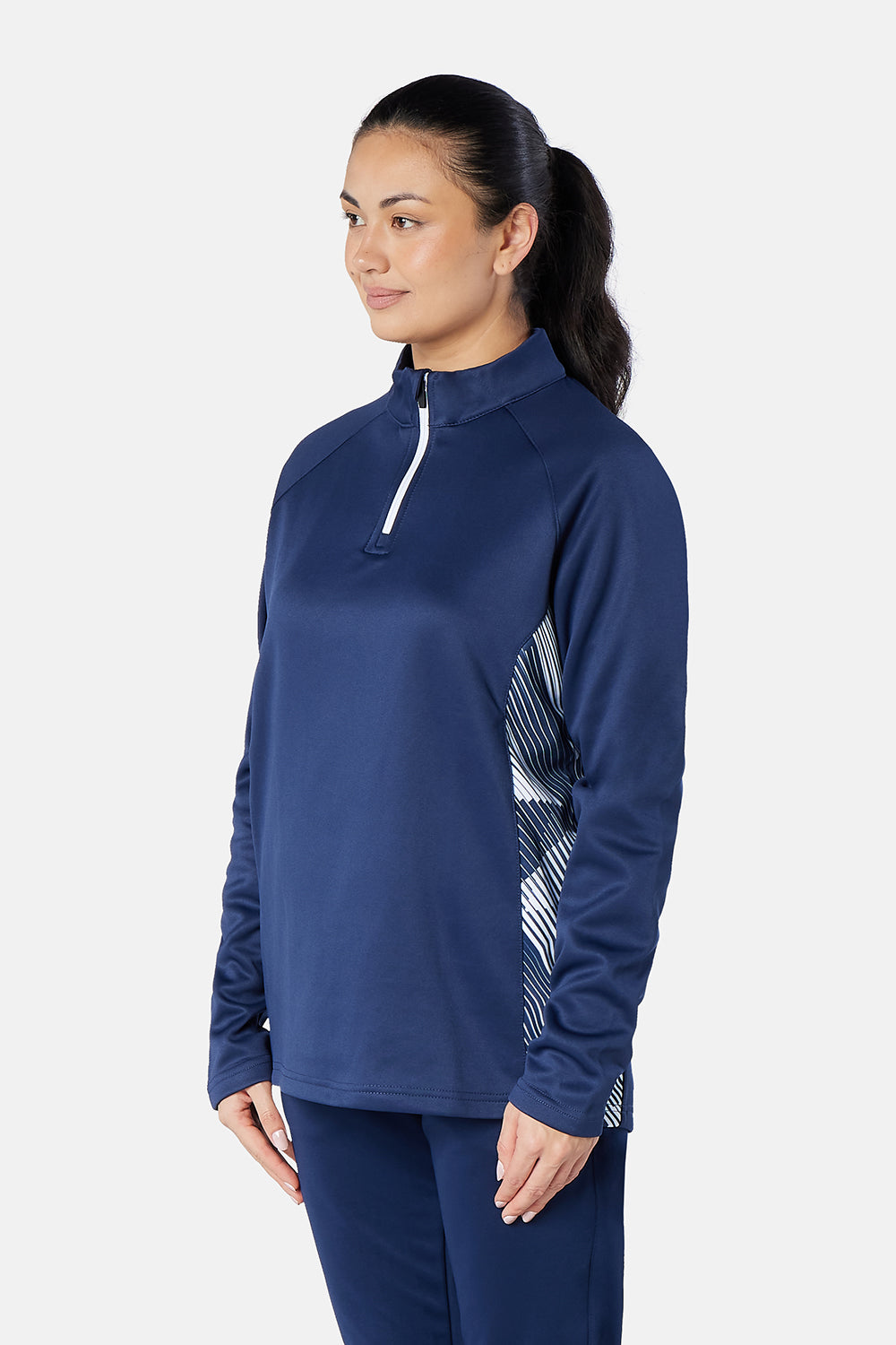 Navy/White Optimum Midlayer