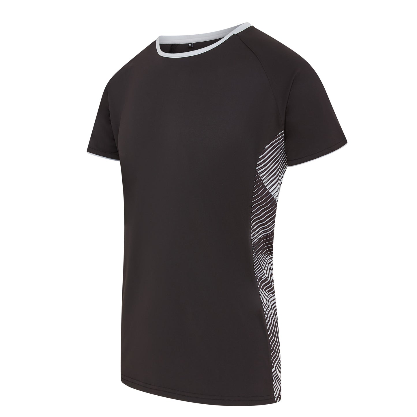 Black/Silver Optimum Tee