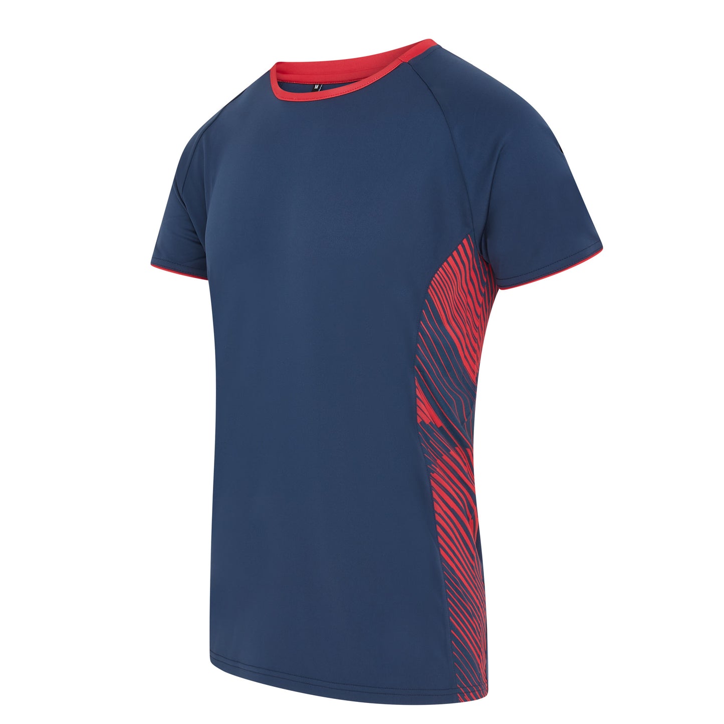 Navy/Red Optimum Tee
