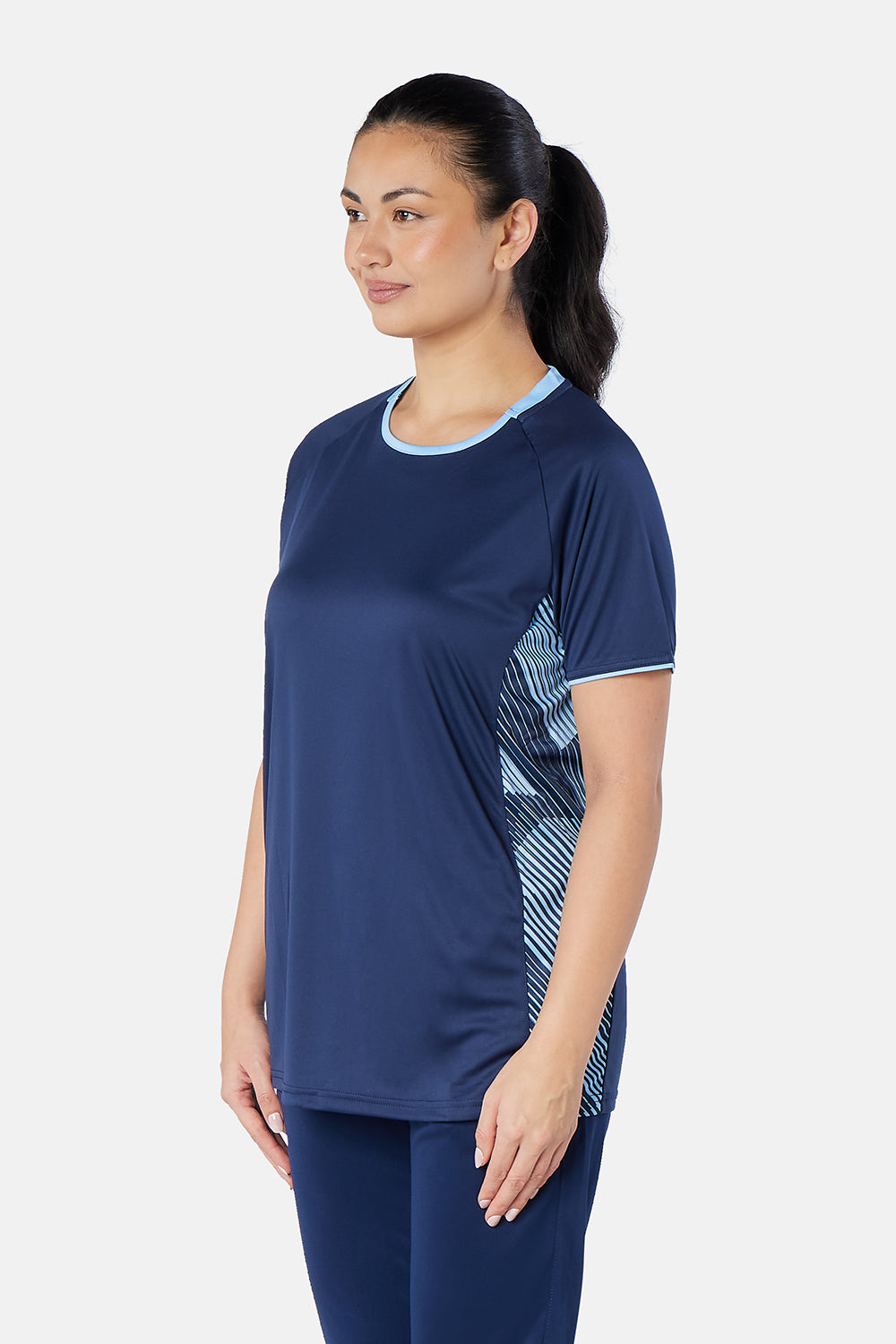 Navy/Sky Optimum Tee
