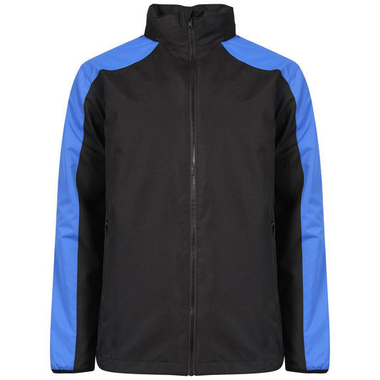 Black/Royal Pro Track Top/rain Jacket