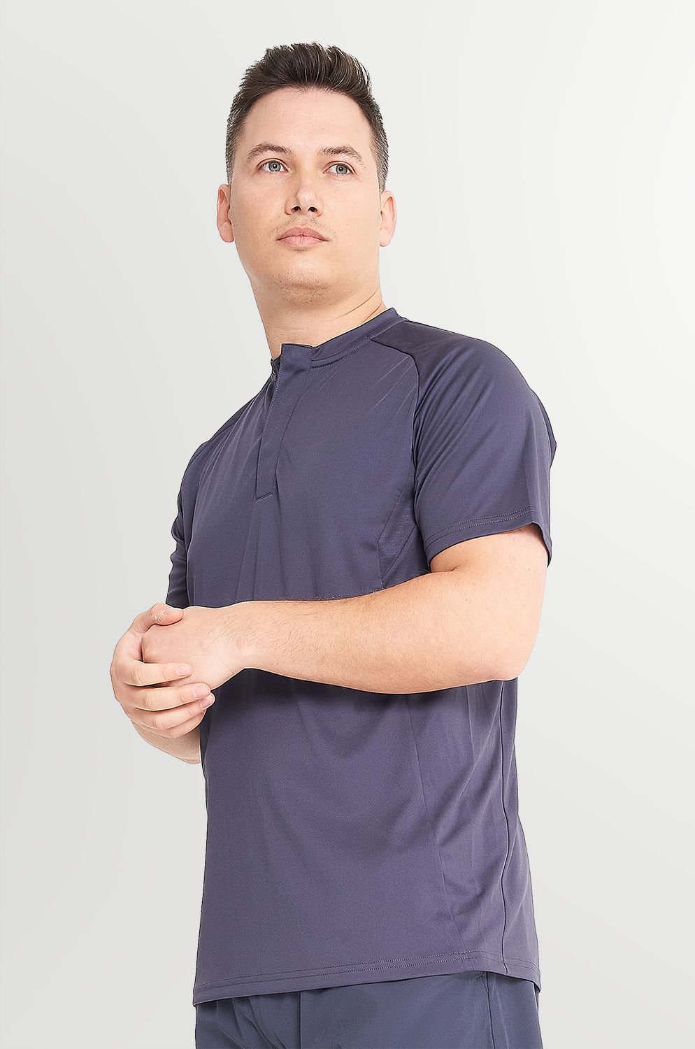 Navy Eco Tech Polo Shirt