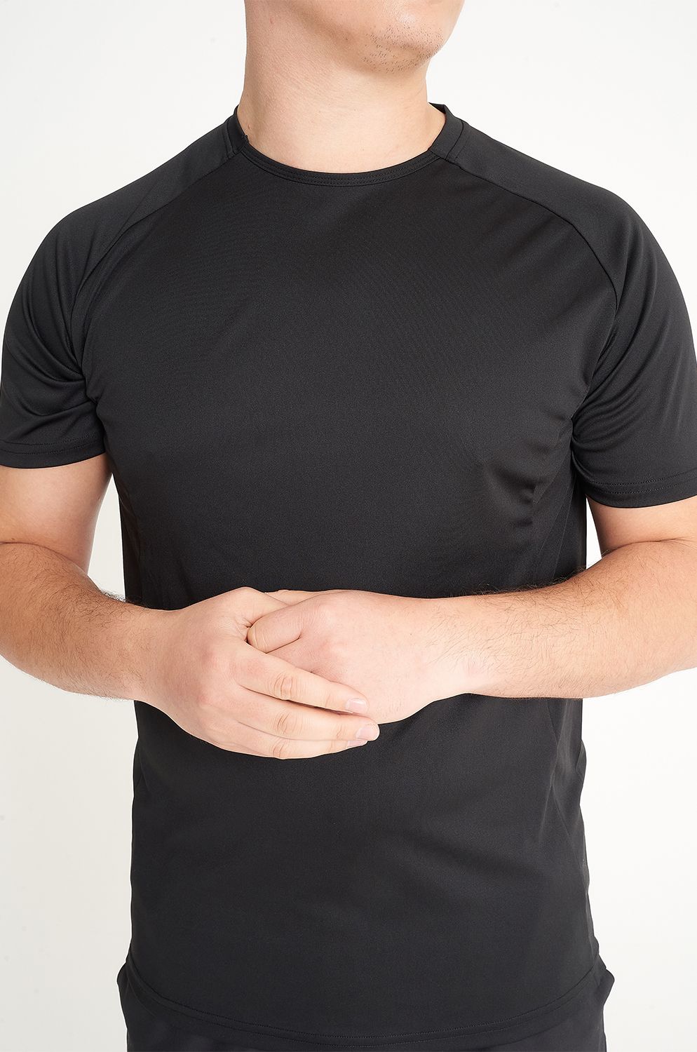 Black Eco Tech Tee