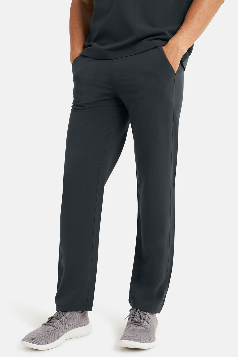 Soft Black Otto Scrub Trouser - Beh-4952