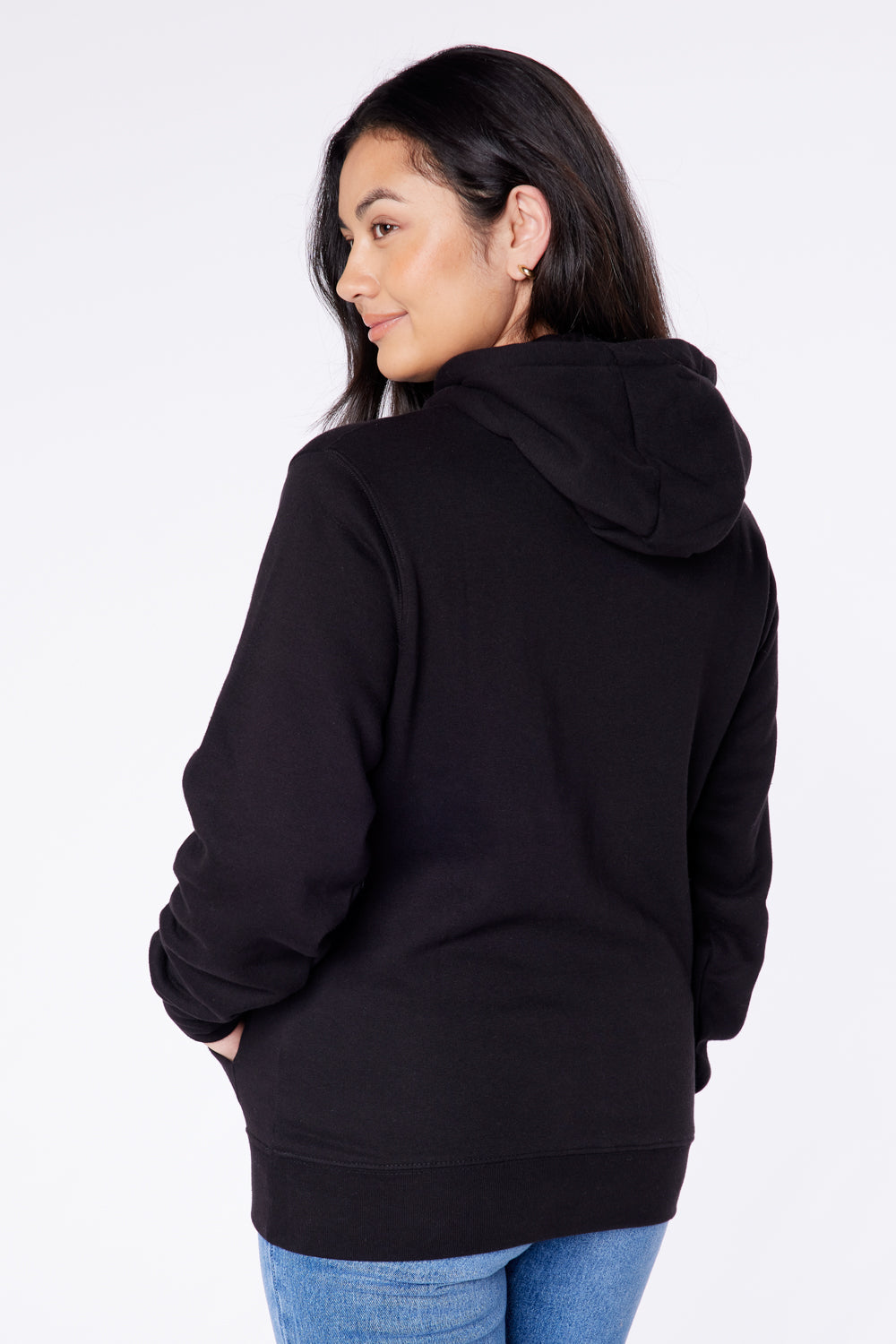 Black Essentials Hoodie