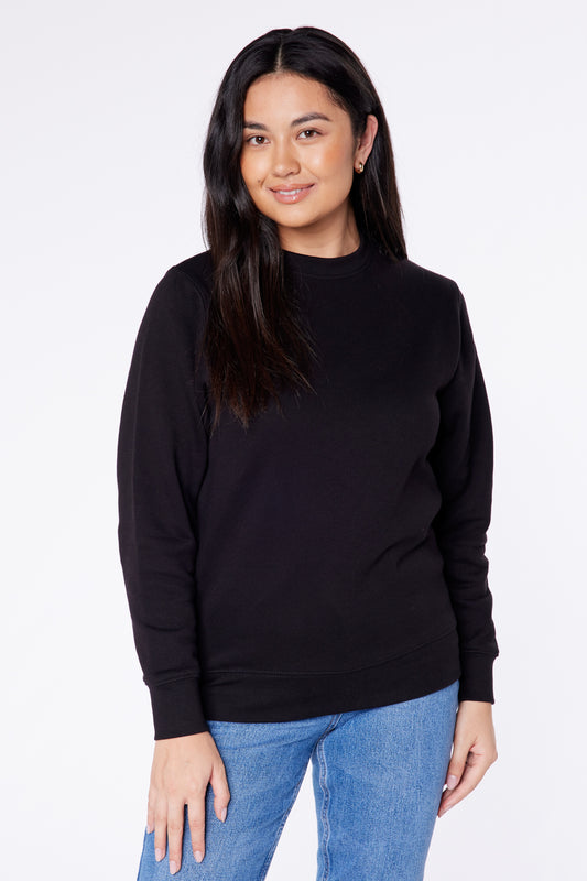 Black Essentials Sweatshirt