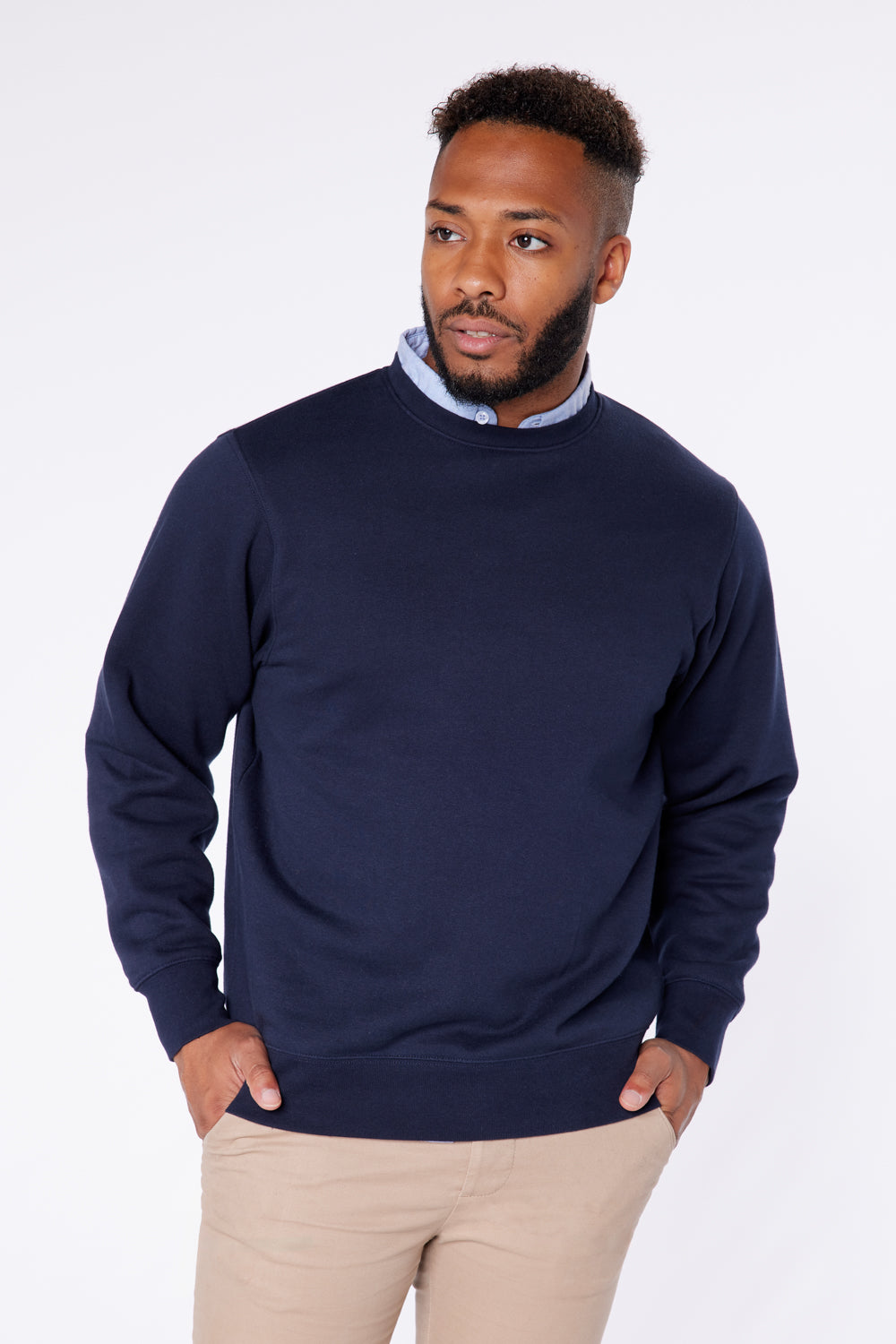 Navy Essentials Sweatshirt