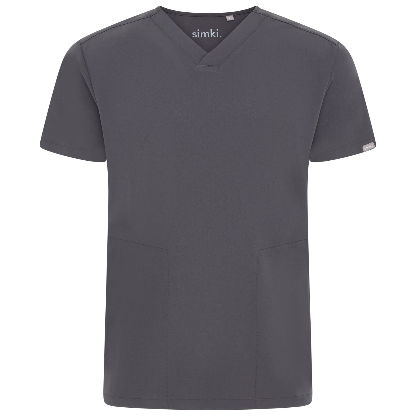 Pewter Oscar Scrub Top - Beh-Oscar