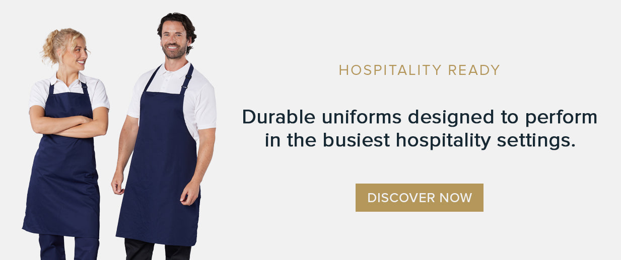 Hospitality Ready | Durable Uniforms Designed To Perform In The Busiest Hospitality Settings | Discover Now | Behrens