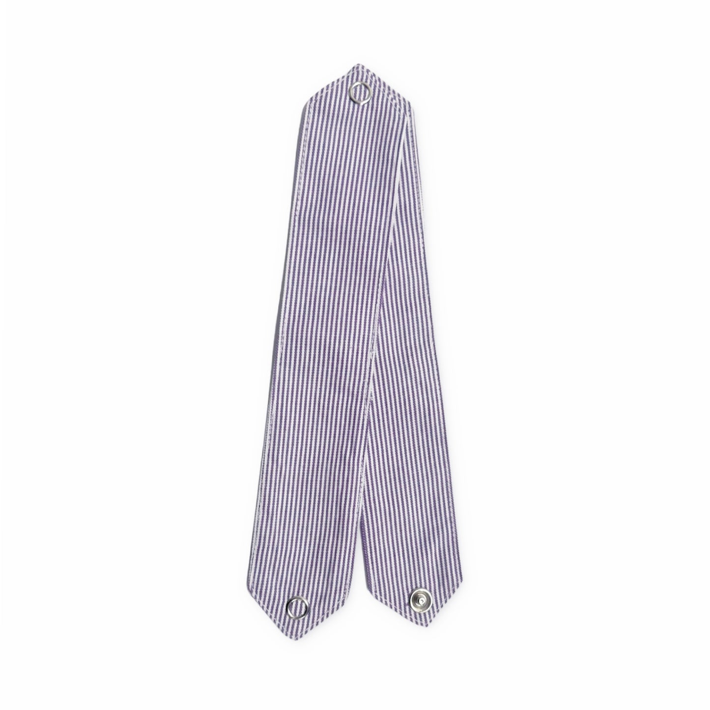 Lilac/White Stripe Epaulette Pair