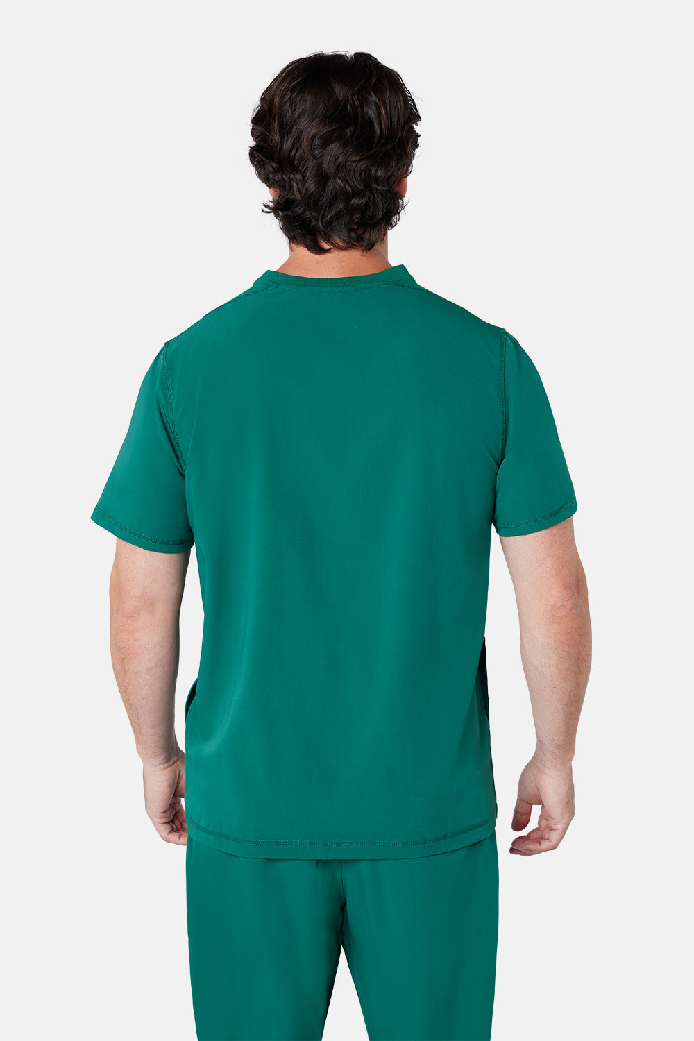 Hunter Green Miles Scrub Top - Beh-Miles