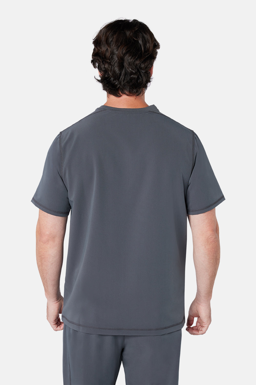 Pewter Miles Scrub Top - Beh-Miles