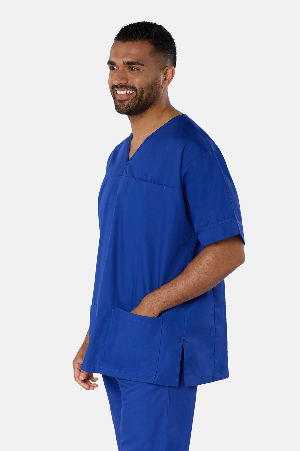 Royal Plain Lightweight Scrub Top