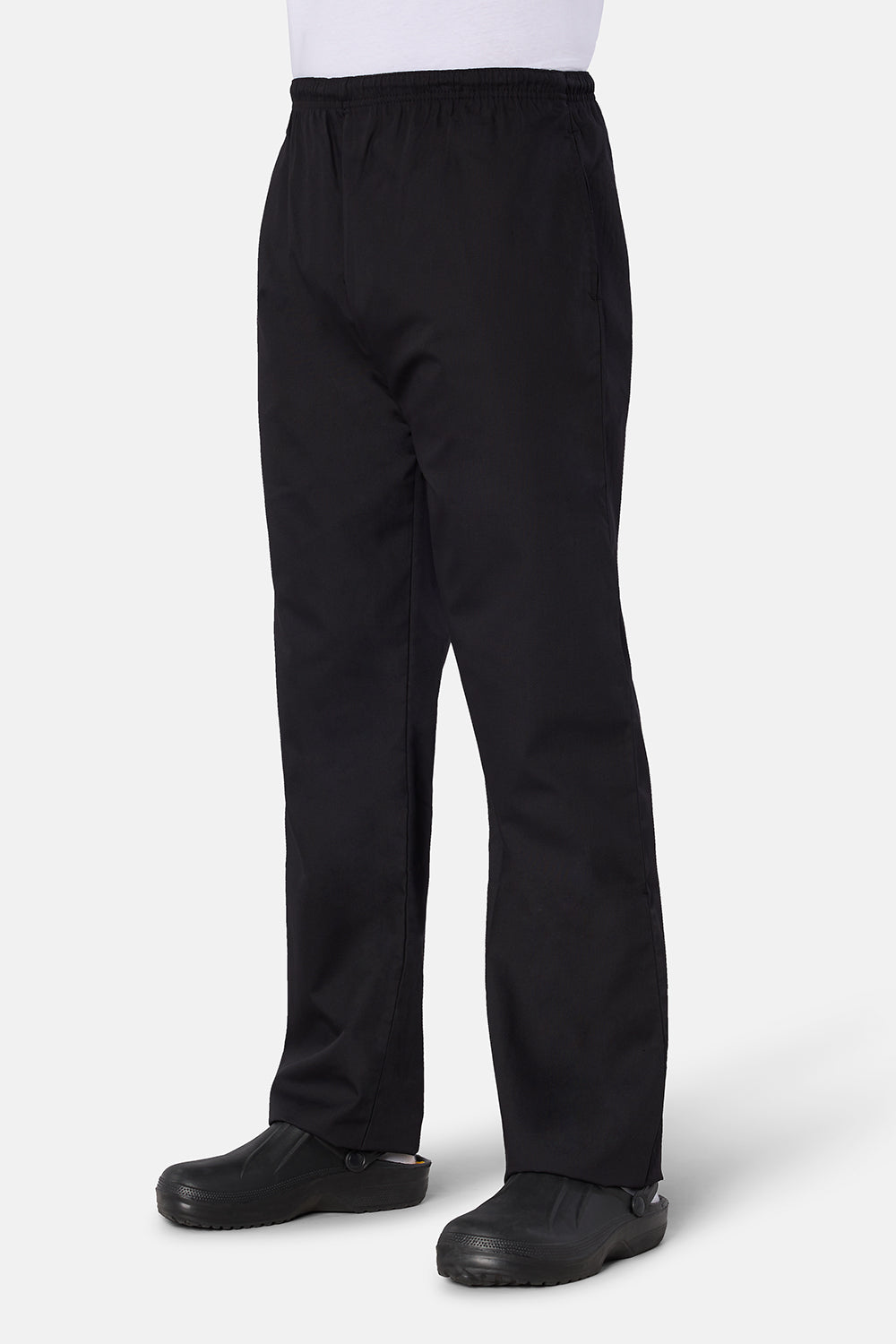 Black Lightweight Scrub Trouser