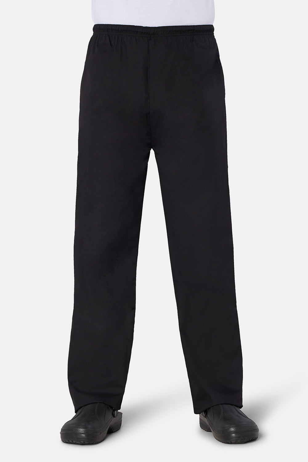 Black Lightweight Scrub Trouser