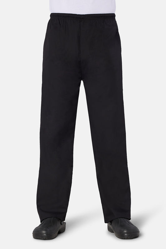 Black Lightweight Scrub Trouser