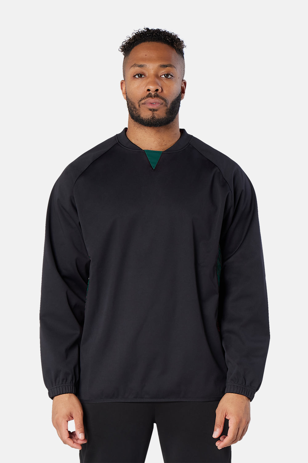 Black/Bottle Green Optimum Contact Top