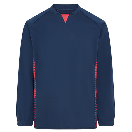 Navy/Red Optimum Contact Top