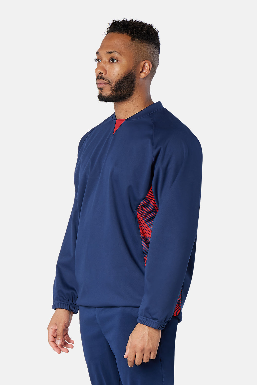 Navy/Red Optimum Contact Top