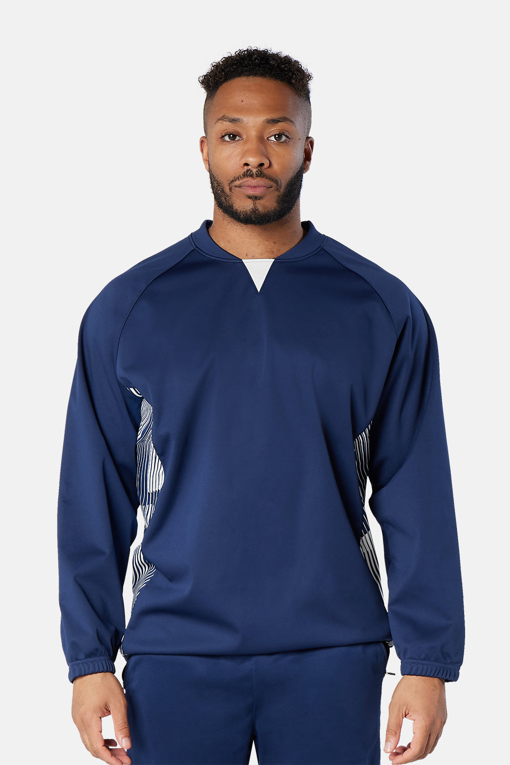 Navy/White Optimum Contact Top