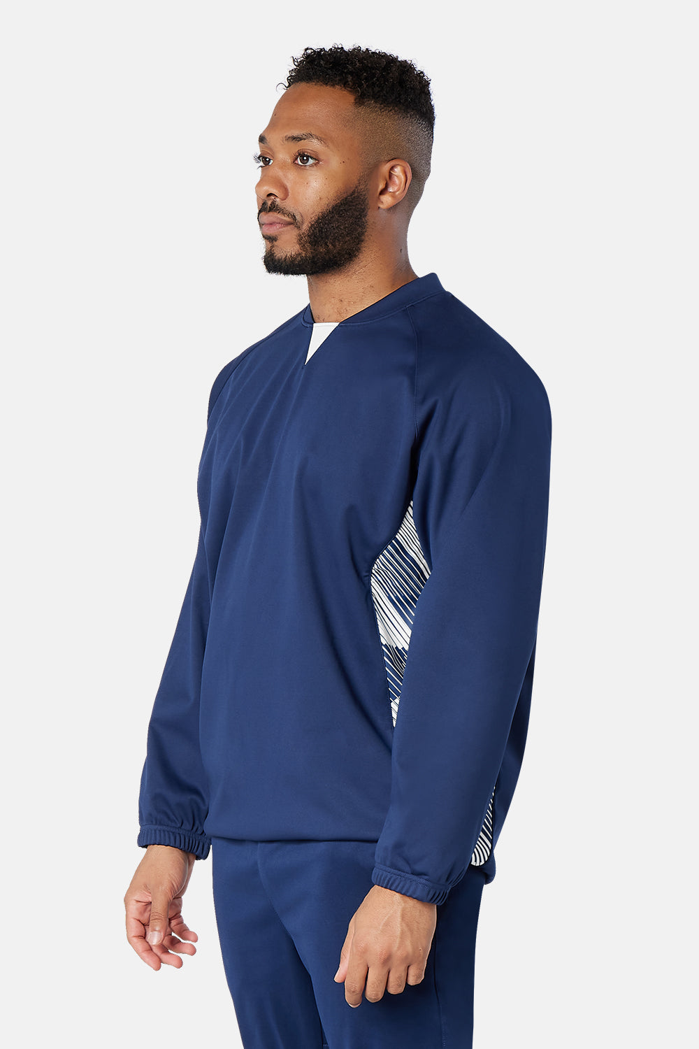 Navy/White Optimum Contact Top